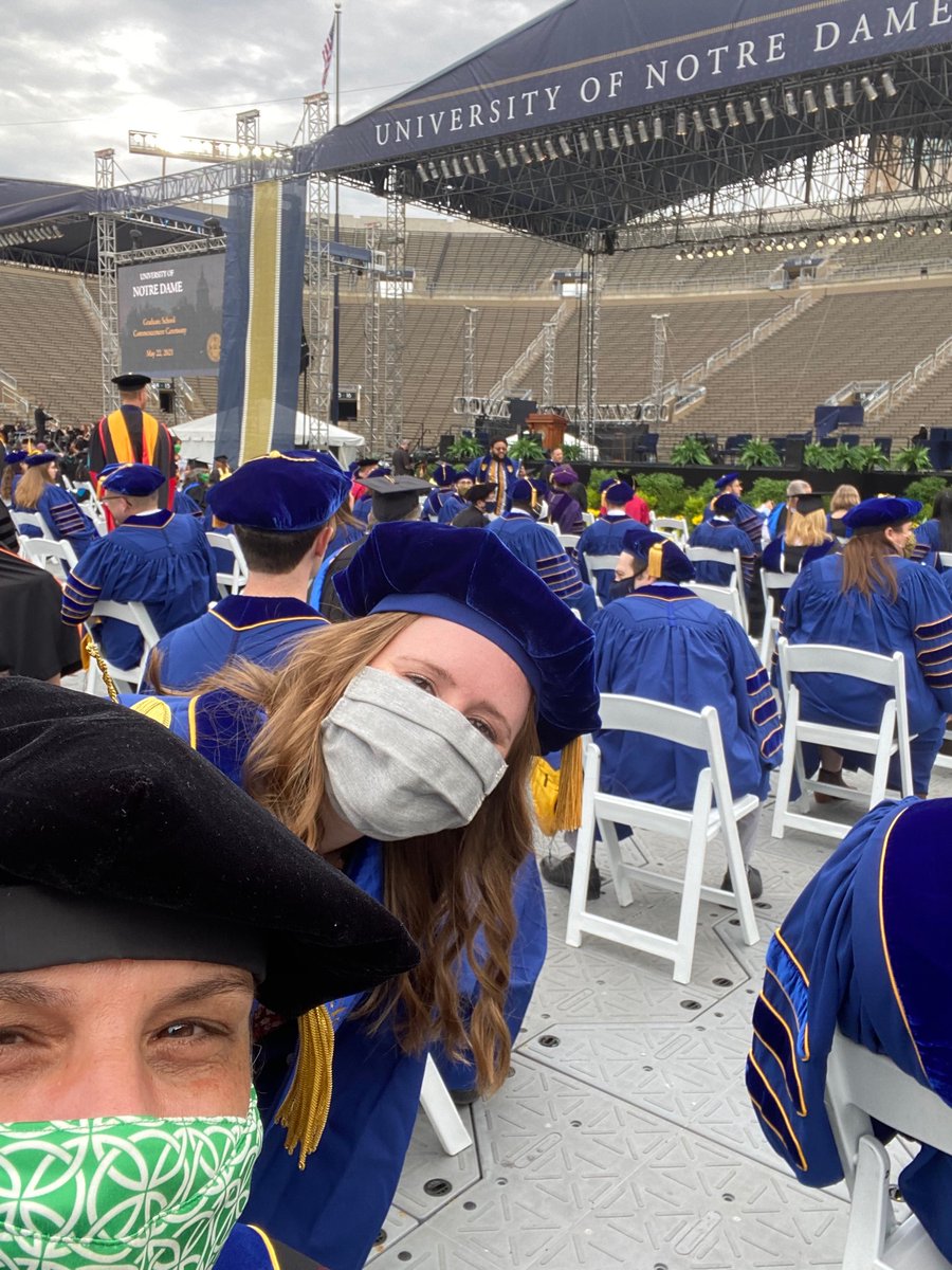 ecospeir's tweet photo. Officially graduated from @NotreDame! It still doesn’t feel real that I’m leaving the #tanklab after 5 years!

Up next, I’m off to Alabama to join the #AIMS team as a postdoc with @CarlaLAtkinson 🐘 https://t.co/tohMxhyi8k