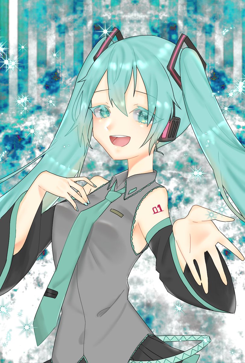 卵かけご飯 久しぶりに描きました やっぱりミクちゃんはいつ見てもかわいい 初音ミク イラスト好きな人と繋がりたい 絵描きさんと繋がりたい