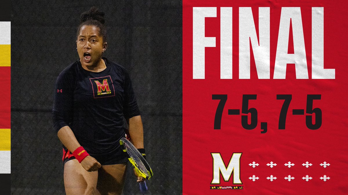 TerpTennis's tweet photo. SURVIVE AND 𝓐𝓓𝓥𝓐𝓝𝓒𝓔!!

No. 46 Akli hands No. 36 Fiona Crawley (30-0) of UNC her FIRST loss of the 2021 season 💪

Akli will move on to the Round of 32!! https://t.co/MfKuWkZliy