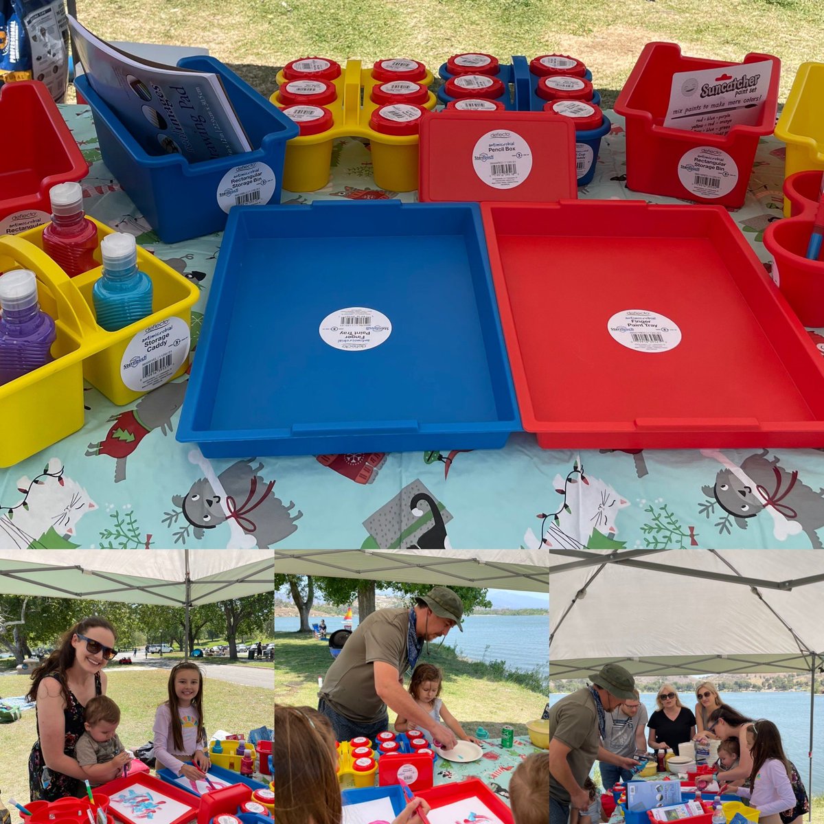 debbi_erickson's tweet image. Fun day outside with the family! Lots of fun trying out the #DeflectoKidStorage items. Thanks to @Trayazon and @Deflecto Love the versatility and sturdiness of these great products. #Tryazon #Deflecto