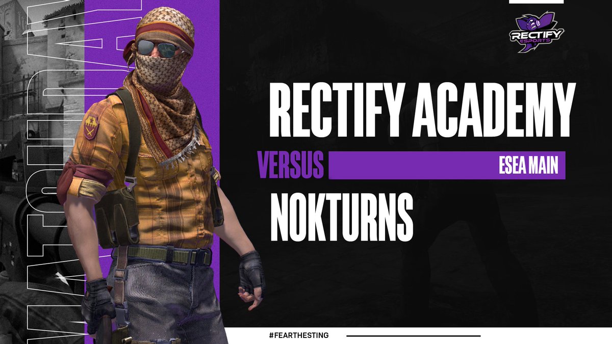 RectifyEsports's tweet photo. The #RectifyCSGO Academy squad look to remain perfect in the ESEA Main season.
The boys go up against @NokturnsGG
@Waddill_
@DJF_cs
@sarvity
@snooby_cs
@v1percs_
Stream: TBD
#GetRectified https://t.co/FB7DlXbRIg