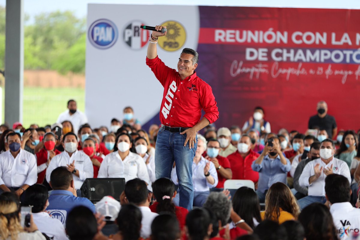 alitomorenoc's tweet photo. En mis recorridos por todo el país, he sido testigo del carácter, la fuerza y la valentía del priismo nacional. Somos un partido histórico, que construyó México y, que por eso mismo, nuestro compromiso por defenderlo es enorme.

¡Este 6 de junio, vota por México, #VotaPRI! 🇲🇽✅ https://t.co/tcfD3rm7aT
