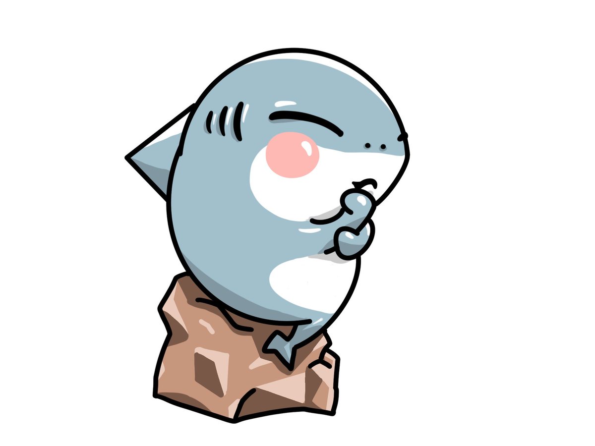 Twitter 上的 とっしー先輩 昔に描いたのを改め 考えるコザメ イラスト Illustration Illustrator サメ 鮫 Shark Sharklover 可愛い Cute Follow Followｍe フォローミー フォロー大歓迎 イラストグラム 絵描きさんと繋がりたい 動物画 芸術
