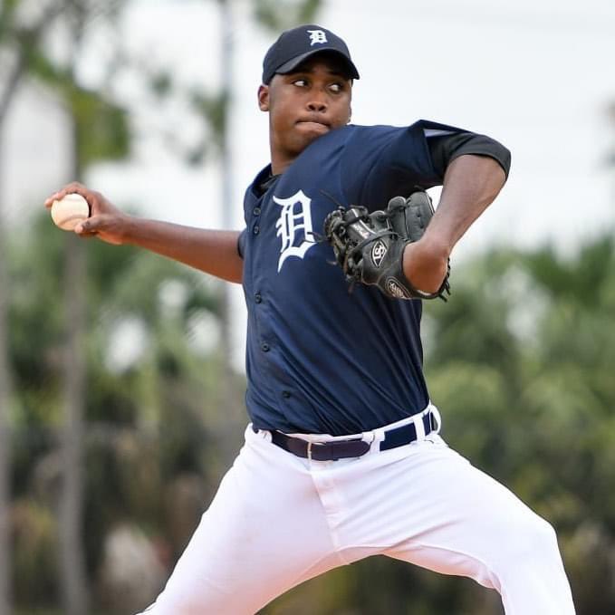 PTSportsGroup's tweet photo. Client @chavez645 gets the start today and doesn’t disappoint going 3 IP allowing only 1 hit, 0 R, 0 BB and 4 K’s #fernander #bahamas🇧🇸 #tigers #primetimefamily https://t.co/RzhpBj6irR
