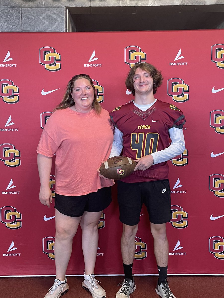 jadenshackelfo4's tweet photo. Thank you @Coach_Swingle and @CoachO_YEOFB &amp; @CoachJirgl &amp; @CoachRLaurel, and the rest of the staff! I had an amazing day can’t wait to see what the future holds! #GoYeo #Elite @McCMavsFootball https://t.co/FkCDWfXLBJ