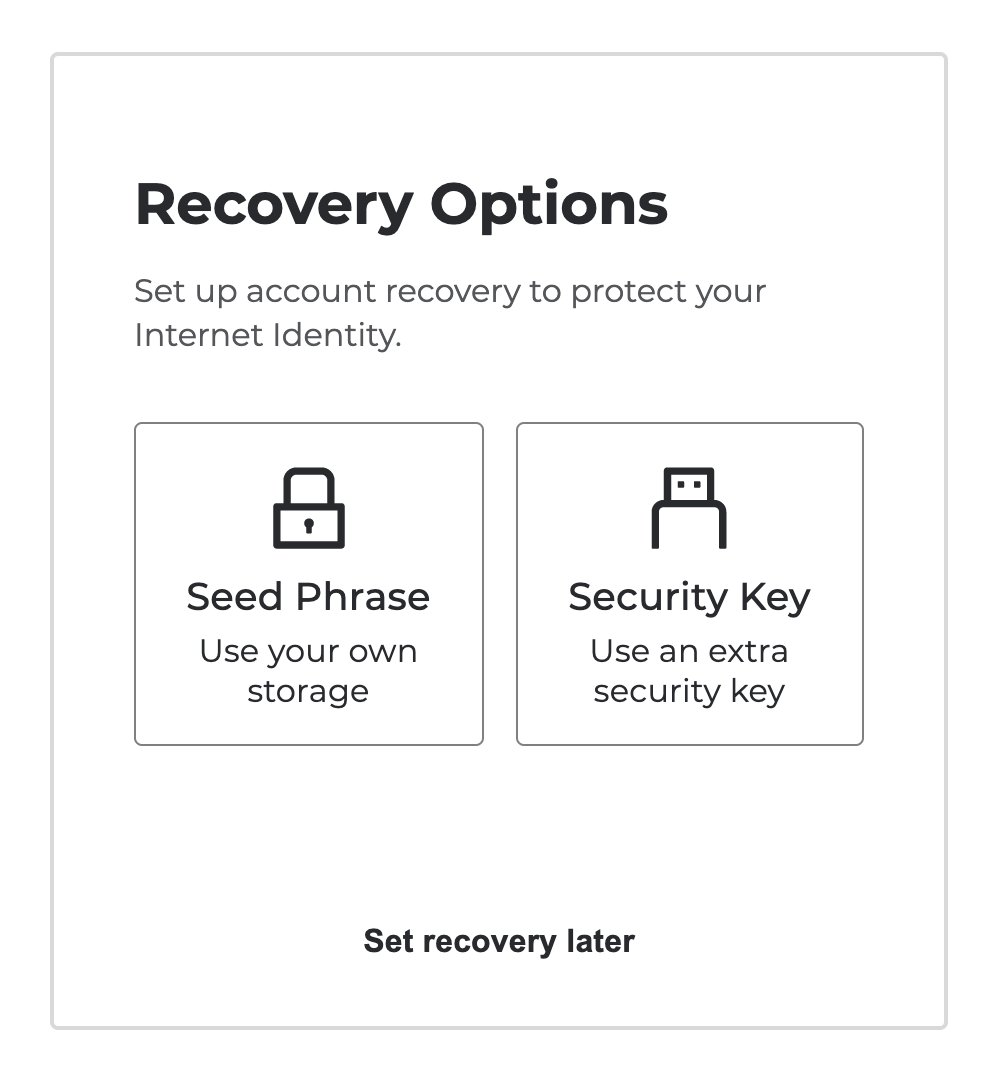 dominic_w's tweet photo. Internet Identity now better 🔑🔑🔑

People without spare WebAuthn devices can use a "seed phrase" for redundancy.

#InternetComputer has changed how people authenticate to blockchain, forever ∞ https://t.co/nHkVuZ1oNQ