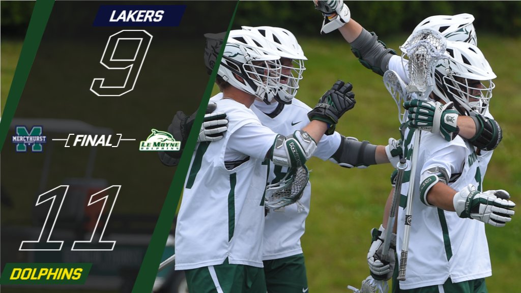 LeMoyneDolphins's tweet photo. For the 10th time in the program's history, @LeMoyneMLax is heading to the @NCAADII National Championship game. #KT12 #PhinsUp #NE10EMBRACE https://t.co/RmKefOOFKM