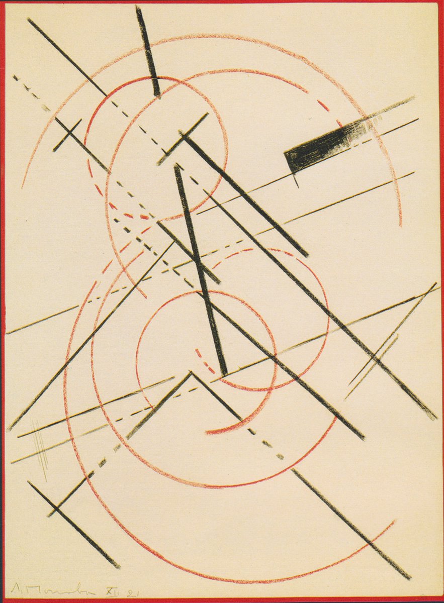 Lineare Composition #suprematism #popova