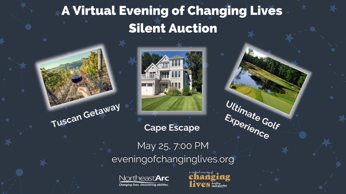 NortheastArc's tweet photo. Want to support Northeast Arc programs and have a chance to win some incredible prizes like the ones below? Be sure to bid on our Evening of Changing Lives silent auction or purchase a raffle ticket. Visit https://t.co/jmd4A75sp6 now to register and participate! https://t.co/jsGFvsegtC