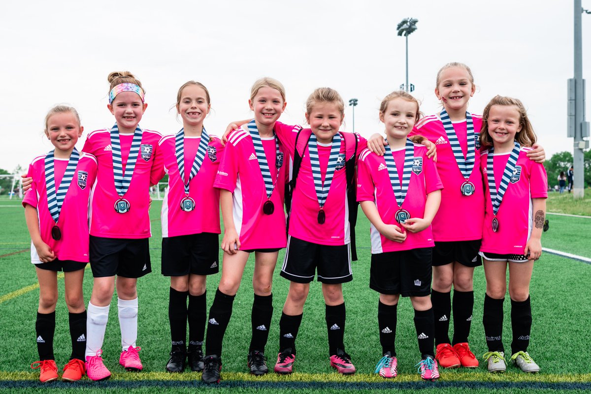 sportingkcyouth's tweet photo. Today was the last day of our Spring Rec. League season, and what better way to celebrate than with medals 🏅

We loved seeing all of our players each weekend!

You can sign-up now for the Fall season at https://t.co/fe1iA3FVqj https://t.co/ln8c0vWEMG