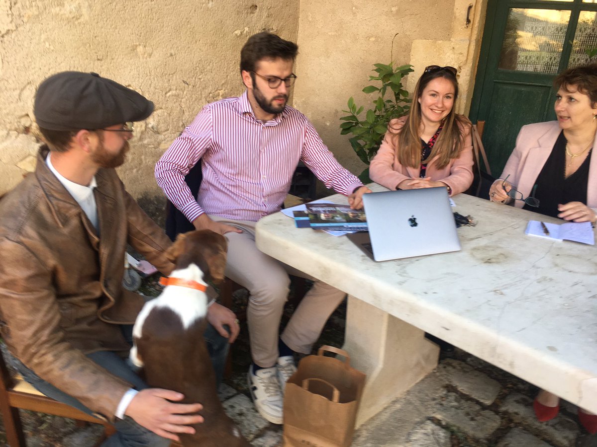 AlFruch's tweet image. Belle journée dans l’Indre avec l’équipe de @N_Forissier dans la Brenne ! #regionales2021