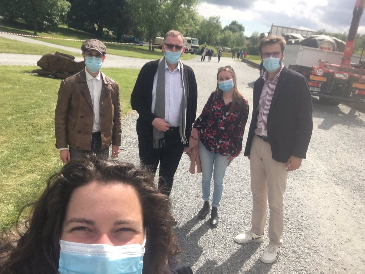 AlFruch's tweet image. Belle journée dans l’Indre avec l’équipe de @N_Forissier dans la Brenne ! #regionales2021