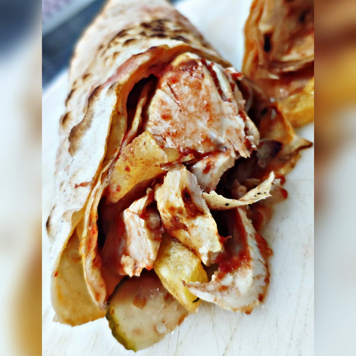 Bahtınız. Döner malzemesi gibi dolup taşsın emii.
Tam da saatii