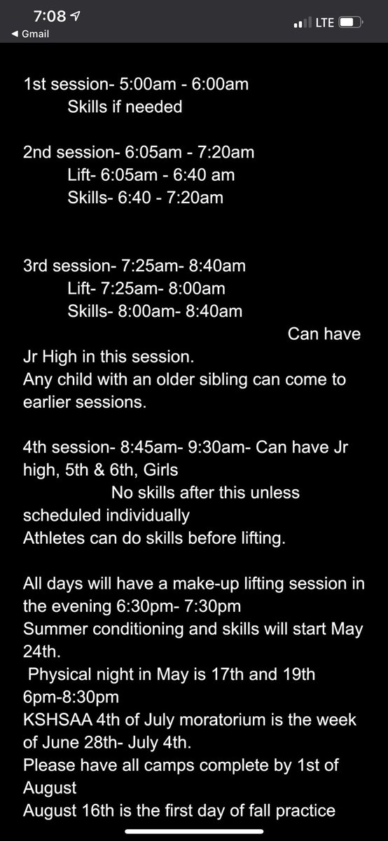 coachflax's tweet photo. Summer strength and conditioning schedule! #GoJays https://t.co/I2CyhfZX3S