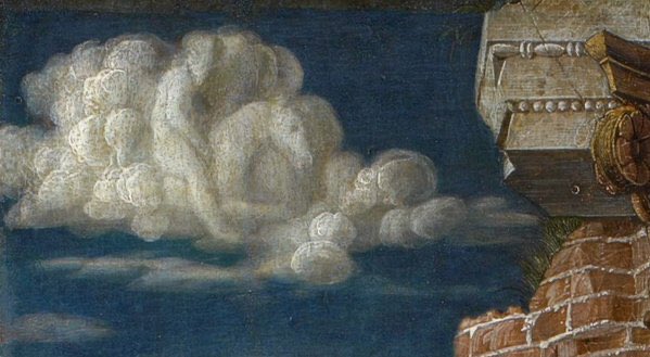 JacopoVeneziani's tweet photo. Le celeberrime nuvole di Andrea Mantegna: leggeri spazi di libertà creativa.

Qui, due dettagli da:

- Trionfo della Virtù, 1502, @MuseeLouvre 

- San Sebastiano, 1456-1457, Vienna, Kunsthistorisches Museum https://t.co/vMeBMtN3qb
