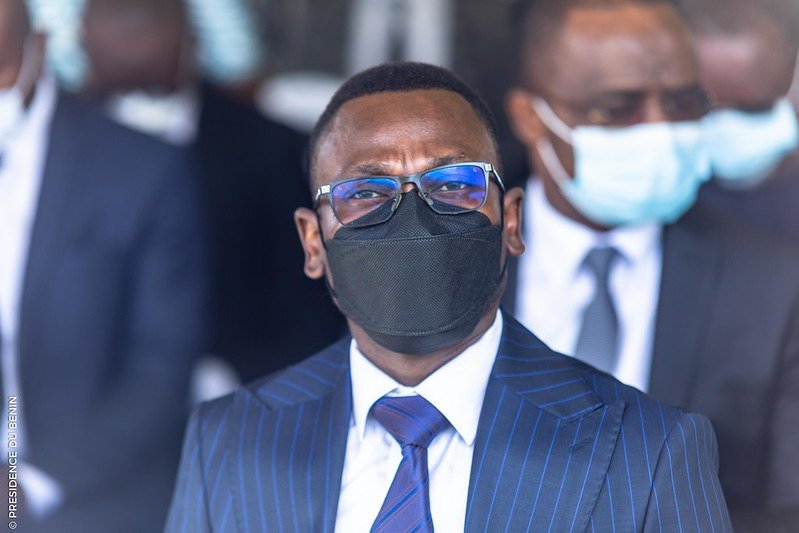 PresidenceBenin's tweet photo. Quelques photos des membres de @gouvbenin présents à la cérémonie d'investiture du #Prbenin S.E.M @PatriceTalonPR ce dimanche 23 mai 2021 au stade Charles de Gaulle de Porto-Novo. #Wasexo #InvestitureprBenin https://t.co/28aoprXmVM