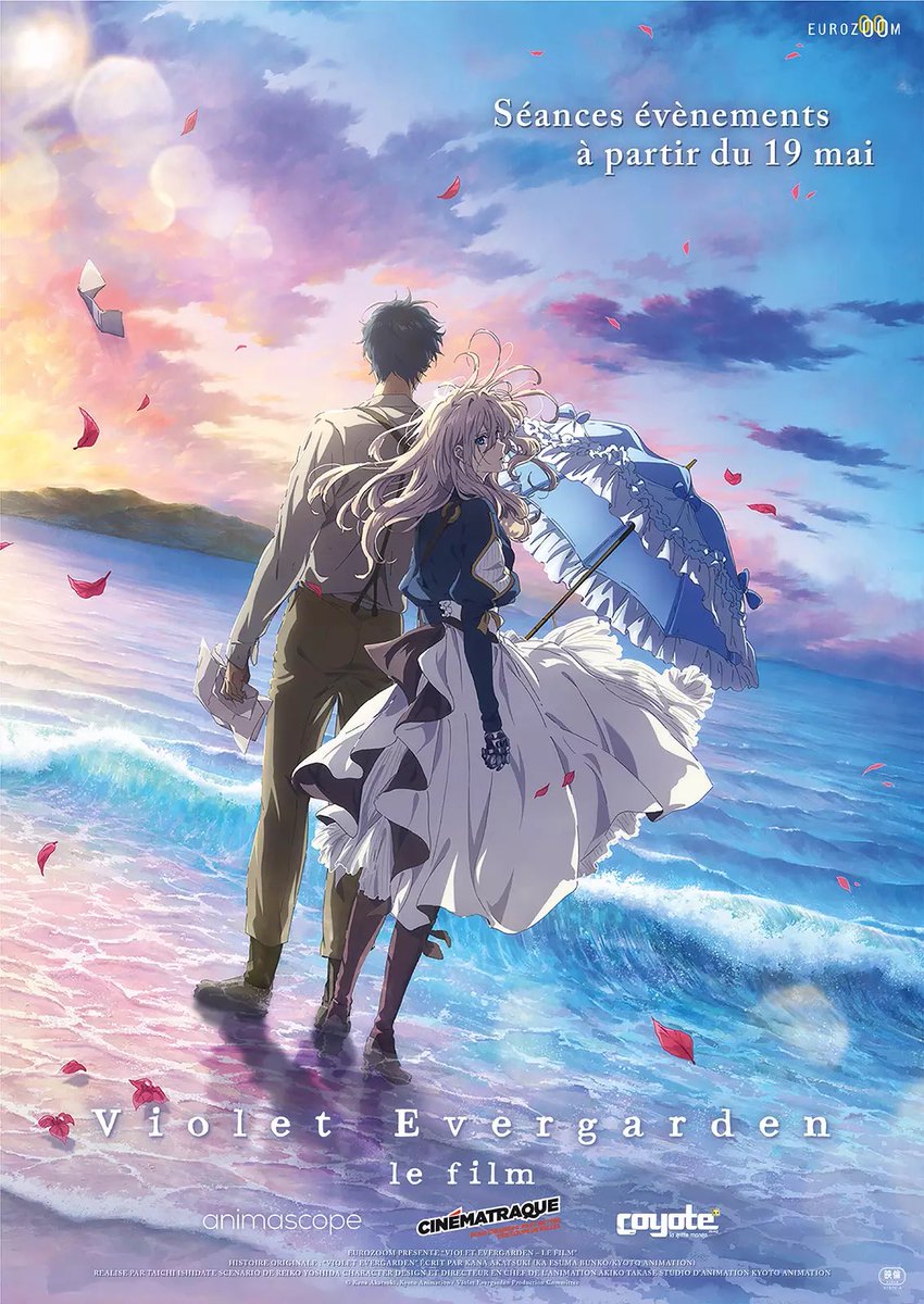 Yann_kun's tweet photo. Tout d’abord, merci @infosEurozoom de m’avoir permis de vivre ça au cinéma, c’était exceptionnel.
Un seul mot : Magnifique. Violet Evergarden c’est beau, dans tous les sens du terme et ça s’est confirmé aujourd’hui.
Cette conclusion qui rassemble les thèmes, l’évolution de Violet https://t.co/50EZX1YIyQ