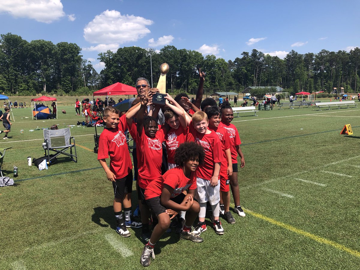 Blazing7on7's tweet image. Team Gibbs wins the Queen City Showdown 10U Championship! #Compete