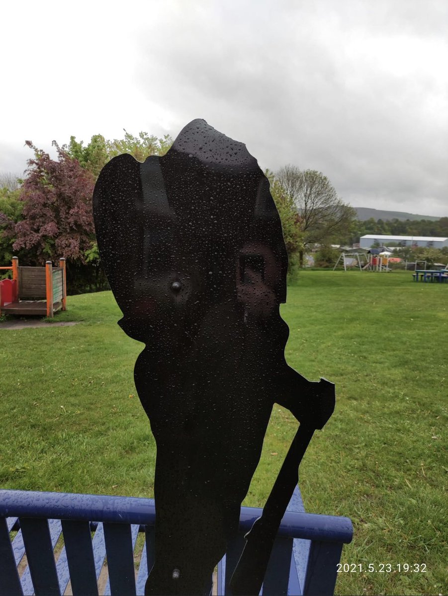 We are dismayed that our silent Tommy has been damaged. It would have taken an extreme amount of force.we would like to think that this is the result of an accident rather than a deliberate act of vandalism. Anyone who has any info please come forward and let us know. Thank you.