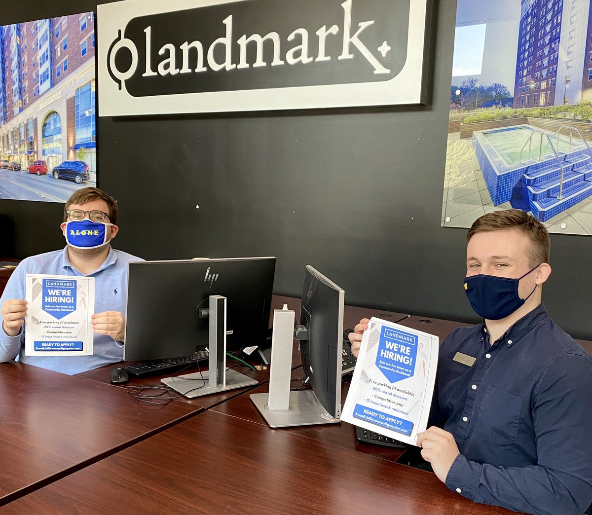 LandmarkA2's tweet photo. We’re hiring Community Assistants for immediate &amp; incoming fall positions!✨To learn more, contact the office today!🤗 https://t.co/h5ifVD08zZ