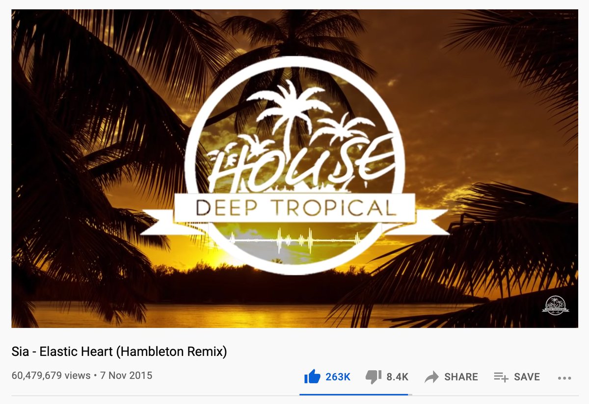 Finding it hard to believe that my remix of Sia's Elastic Heart has actually hit 60 million views 🤯 It's so nice to see people still enjoying this track all these years later!

You can listen to it here: youtube.com/watch?v=MzuDVP…
