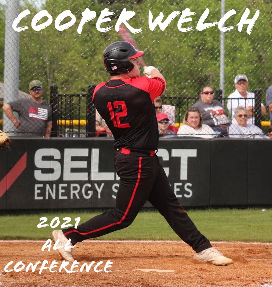 Congratulations to Cooper Welch on an outstanding 2021 baseball season!