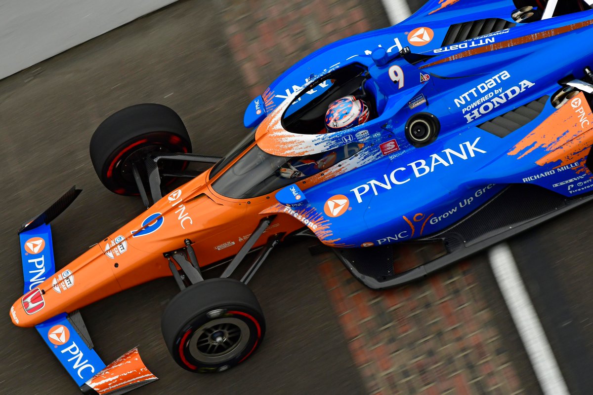 IMS's tweet photo. Congrats to @scottdixon9 and @CGRindycar for winning the NTT P1 Award for next Sunday's #Indy500!

Can he go from P1 to victory circle?

#ThisIsMay | #FirestoneFast9 https://t.co/rxXnIP9qo0