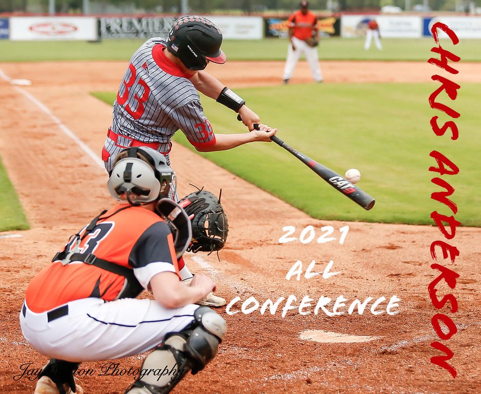 Congratulations to Chris Anderson on an outstanding 2021 baseball season!