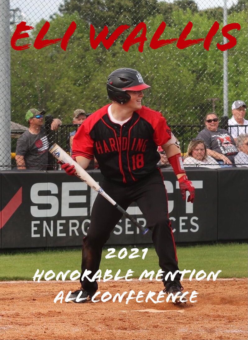 Congratulations to Eli Wallis on an outstanding 2021 baseball season!