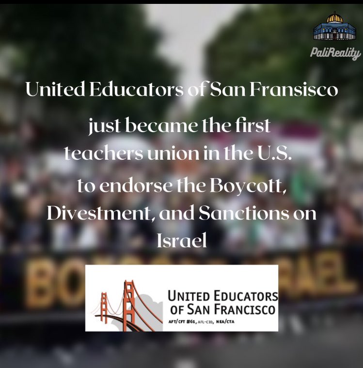 This is huge news!! #BDS