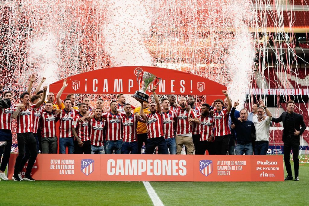Enhorabuena a una de las mejores aficiones del mundo.

Habéis demostrado que nunca hay que dejar de creer.

¡Aúpa <a href="/Atleti/">Atlético de Madrid</a>! #CampeonesPartidoAPartido