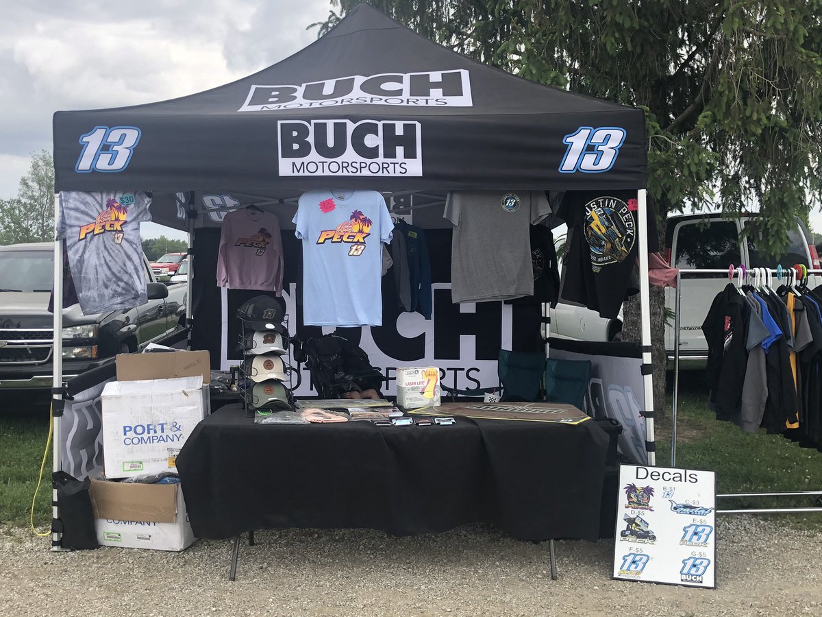 Come see my <a href="/kokomospeedway/">Kokomo Speedway</a> tonight for your <a href="/justin_peck5/">Justin Peck</a> <a href="/Buchsprint13/">Buch Motorsports</a> merch.  

If you can’t make it, head over to buchmotorsportsstore.com