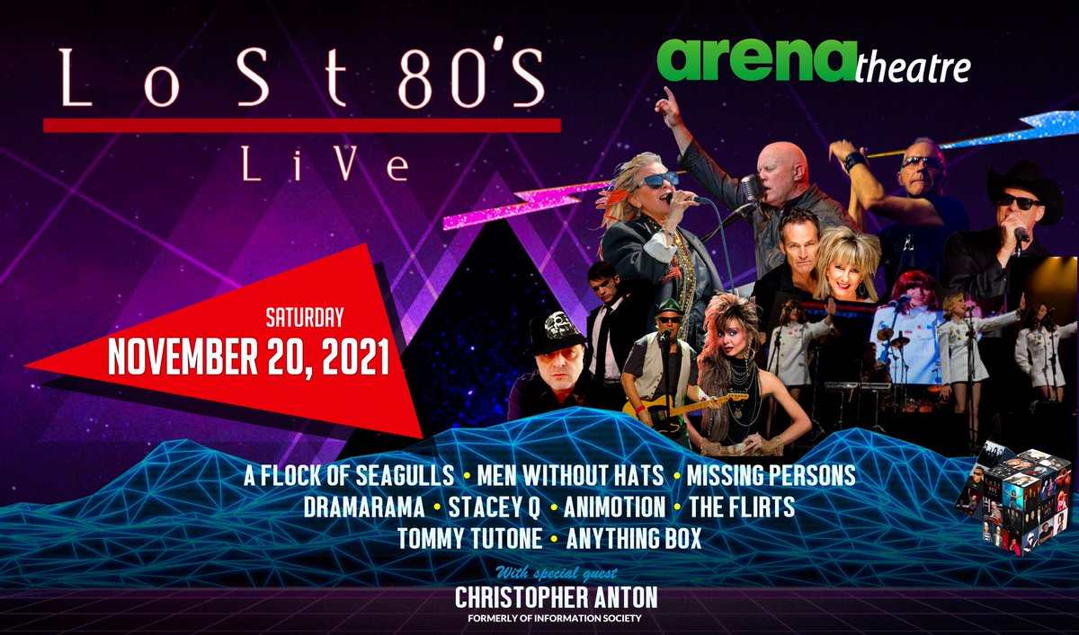 we are so excited to be a part of <a href="/Lost80sLive/">Lost 80's Live</a> Saturday, November 20, 2021 <a href="/arenatheatre/">Arena Theatre</a> in Houston Texas. we hope you’ll join us! 🎶

for tickets 
lost80slive.com/buy-now