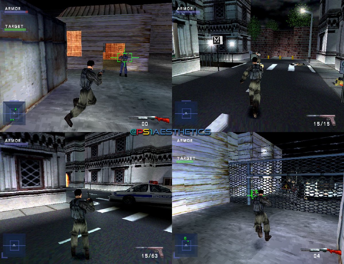 PS1Aesthetics's tweet image. Syphon Filter (1999)
Developed by Eidetic
#PS1 #PSX #lowpoly #PS1Aesthetics
