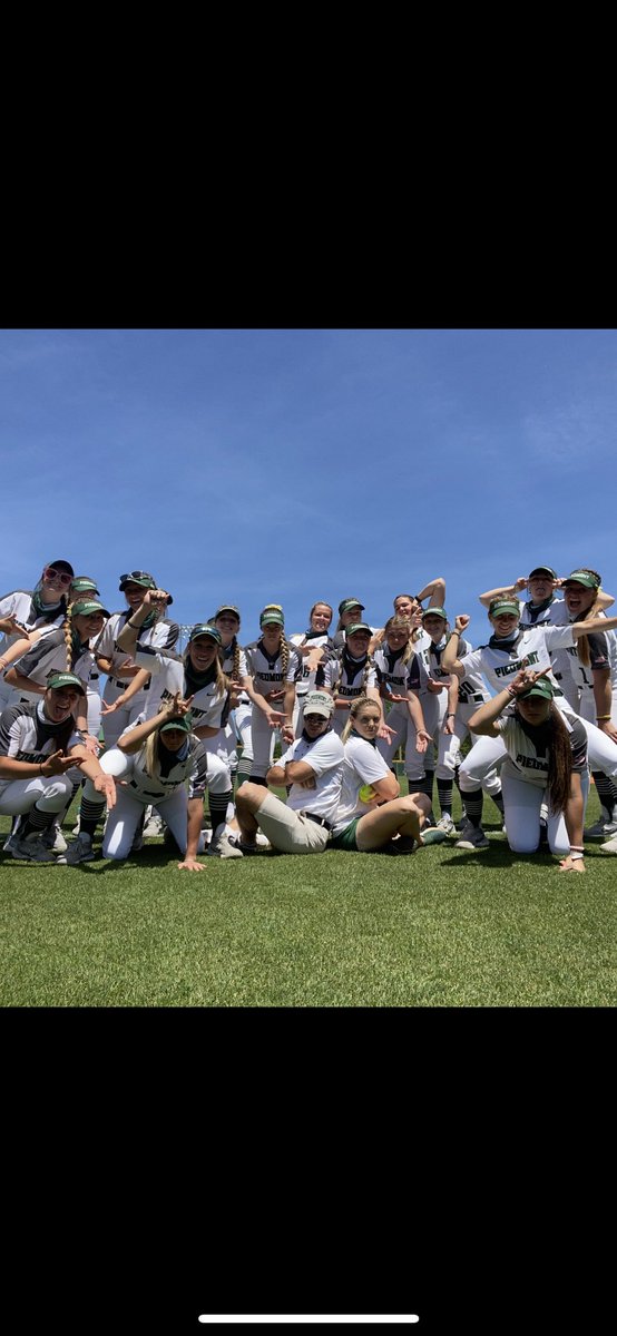 So incredibly proud of these ladies. We may not have gotten the outcome we wanted, but does the scoreboard really matter when you get to make memories like this season? Forever grateful for this team.