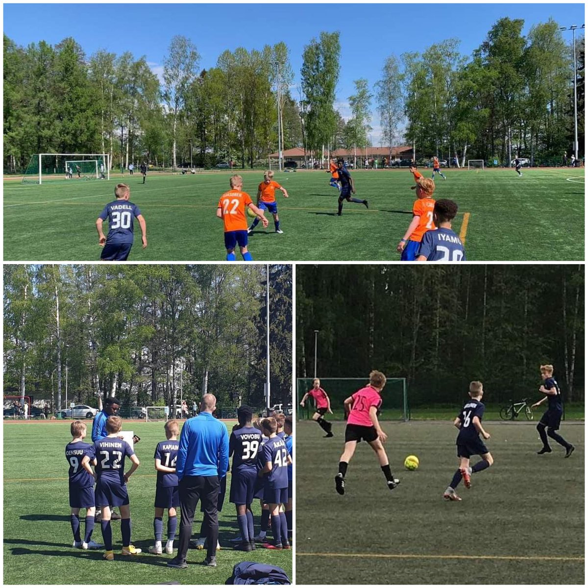 Vihdoin pelejä toisten seurojen kanssa. Sininen lauantaina <a href="/ppj08edustus/">PPJ Edustus -08</a> vieraana Pyrkällä. Tasaista vääntöä, jossa voitto niukasti isännille. 

Tänään valkoinen ryhmä isäntänä, kun <a href="/FCKP08/">FC Kirkkonummi P08</a> vieraana Kirkkonummelta; tällä kertaa voitto jäi Espooseen. 

Kiitos vastustajille ⚽️👌