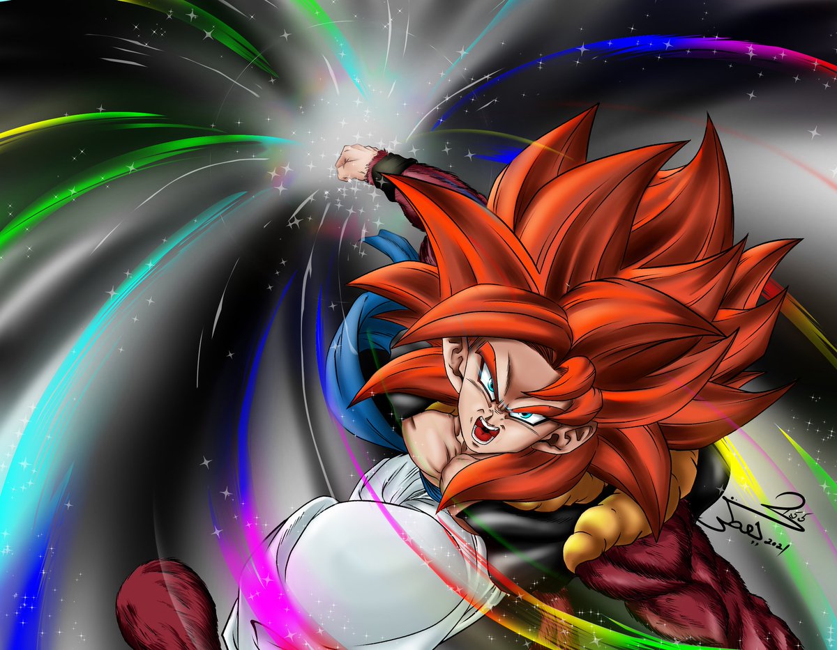 Gogeta SSJ4 Spirit Killer #Gogeta ゴ ジ-タ #SSJ4 #DragonBallGT #dragonballfi.....