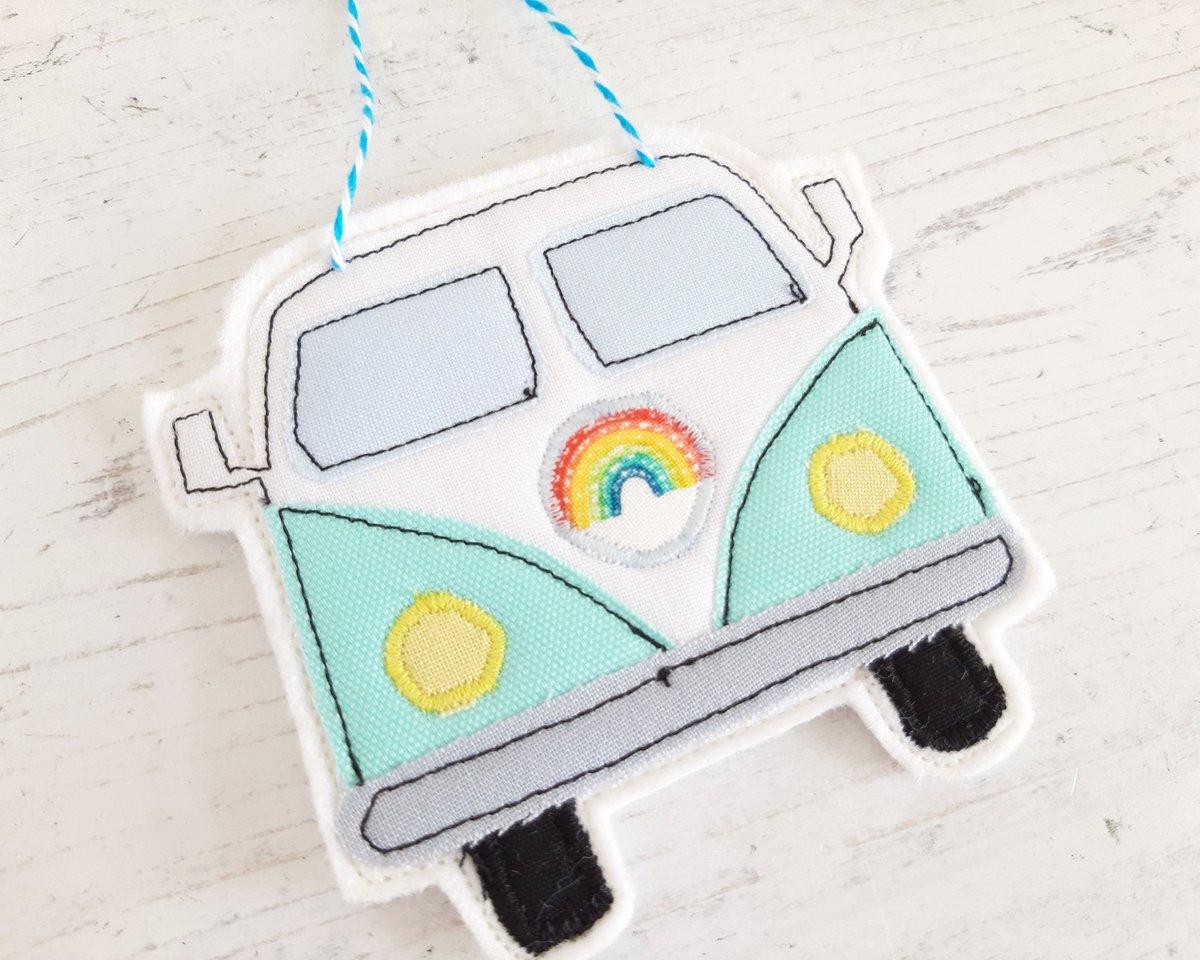 alifesewsimple's tweet photo. Hello Campers!  Look what's driven in to my shop tonight, Brand New camper van decorations, available in 3 colours, perfect for road trip adventures #etsy #Campervan 
https://t.co/yWjl1we1Wm https://t.co/h9JvVaerwL