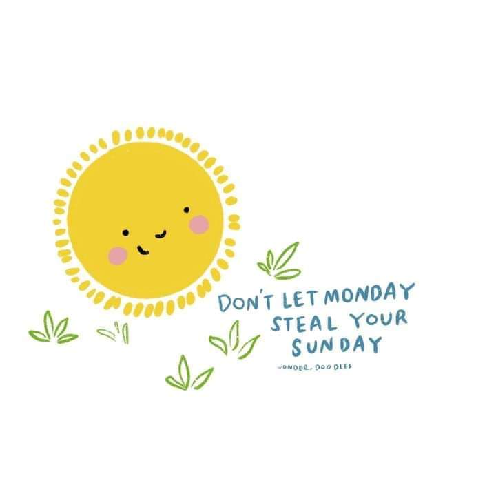 SuzieYMA's tweet photo. Don't let the Monday blues steal your Sunday πππ Wonder Doodles #YouMatterAlways #restandrefuel #onedayatatime #smonday #theweekendisntover https://t.co/g4iCB82lAe