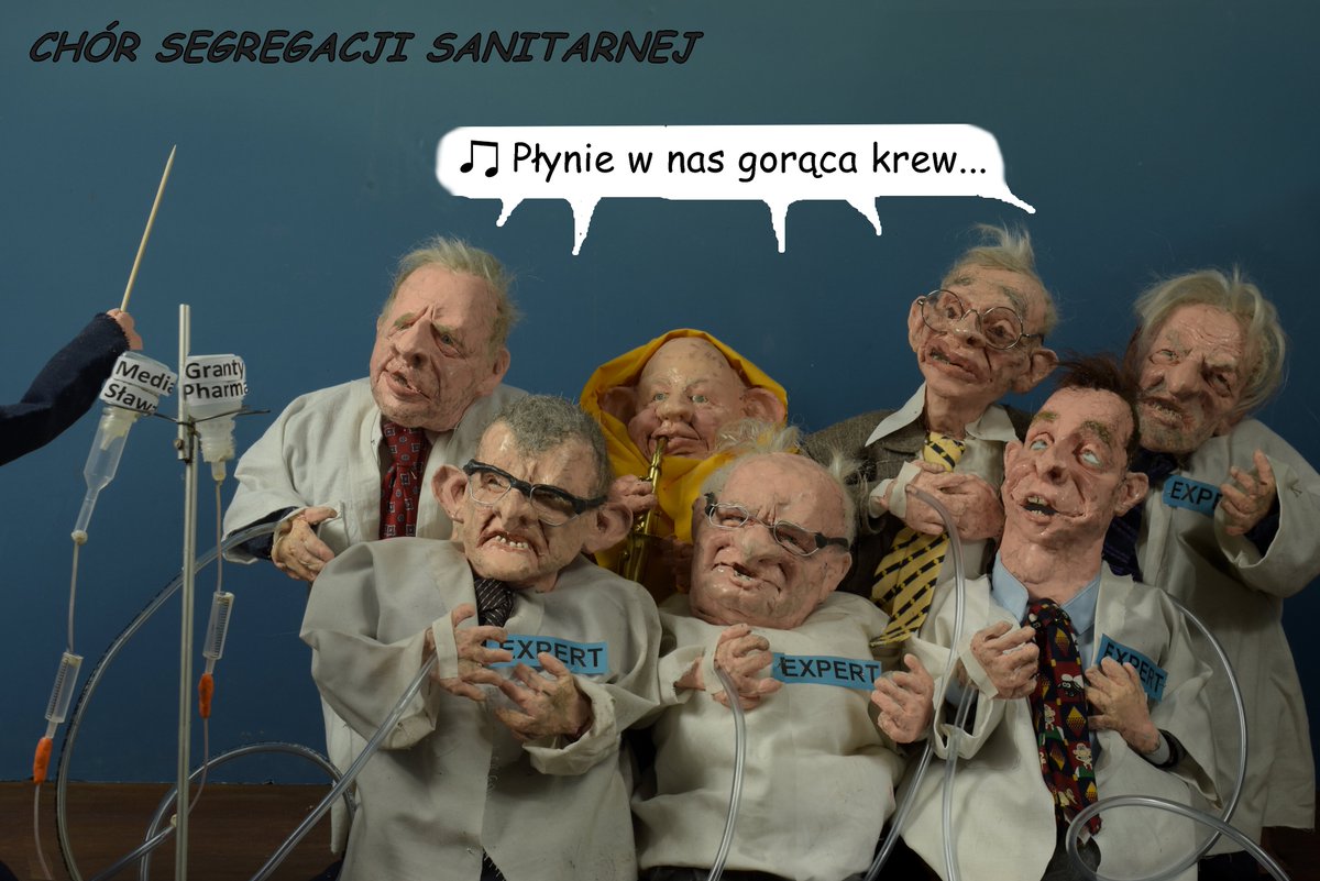baspiela's tweet photo. #Plastusie #Pandemiaki
Eksperci, jak co tydzień. Dzisiaj śpiewają wspomagani różnymi kroplówkami (również ze sławą medialną): https://t.co/OKmBp657JW