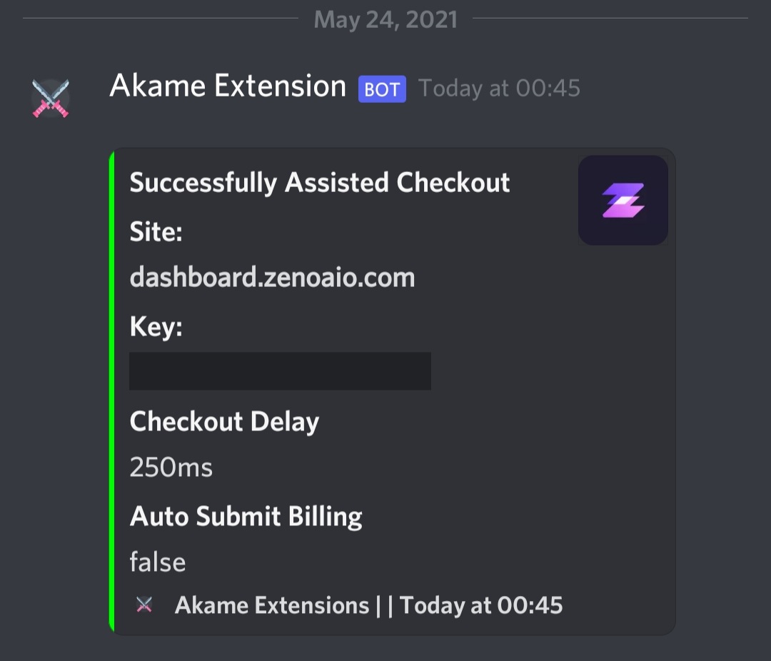 Akame Success tweet media