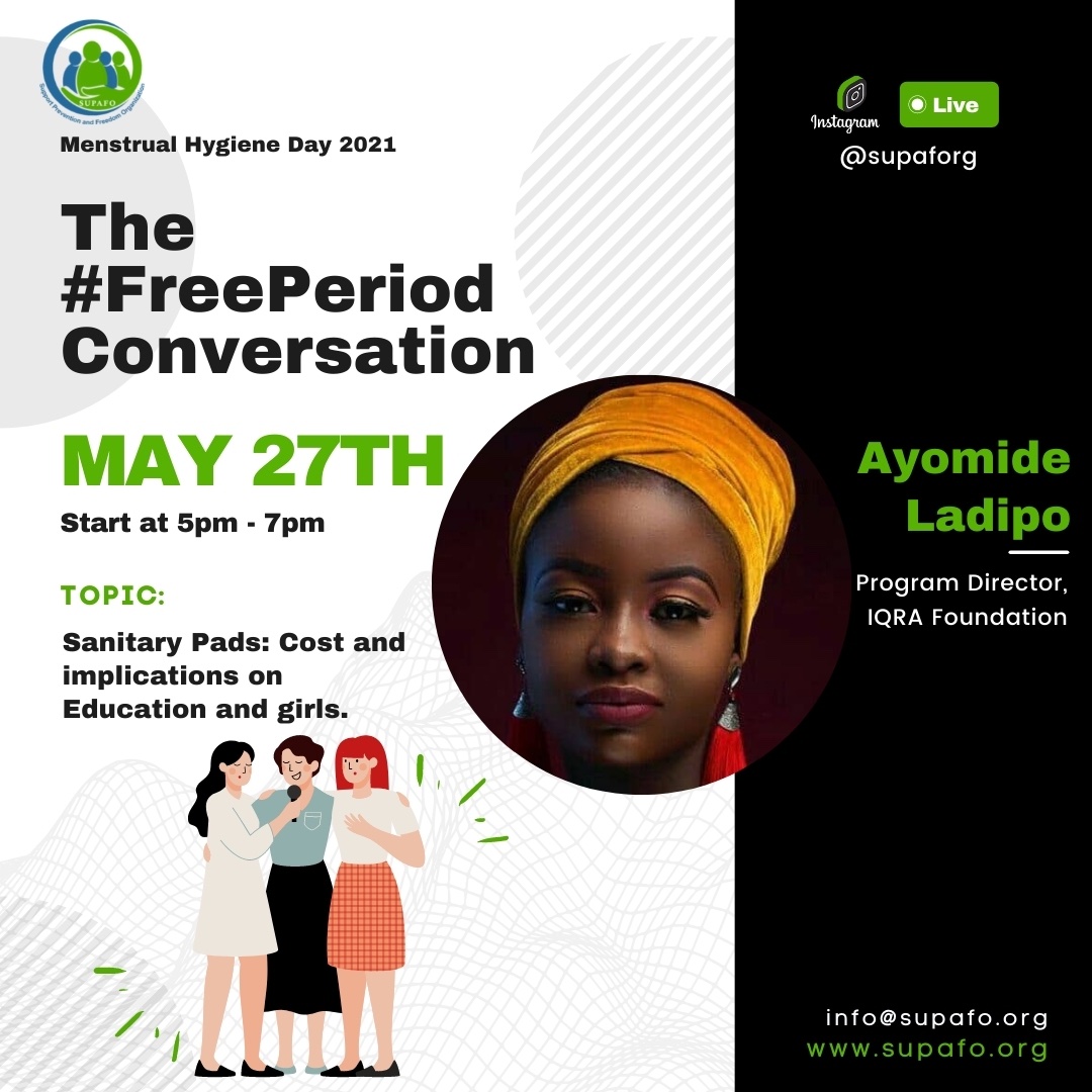 Girls worldwide miss 10-20% of school days per year due to lack of menstrual supplies, inadequate sanitation, toilets, period pain, or social stigma, according to the World Bank. Join this conversation to educate girls and put an end to #menstrualstigma #MenstrualHygieneDay