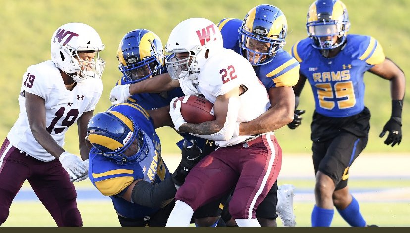 #AGTG Blessed to receive my first offer from Angelo State University!! Go Rams💛💙