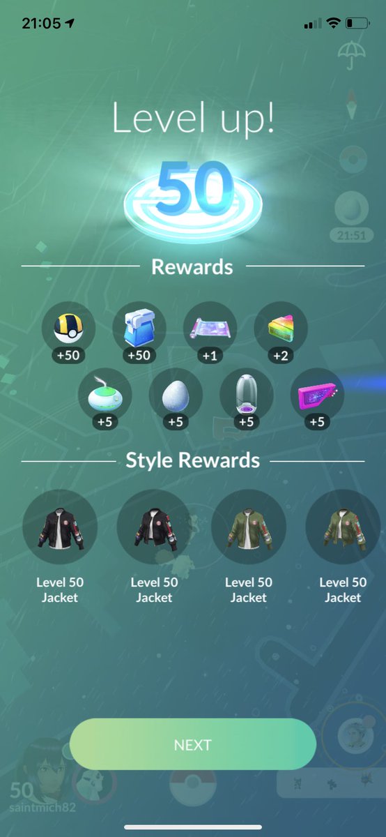saintmich82Pkmn's tweet photo. ๐ Mission Accomplished! ๐
#PokemonGo #PokemonGoFriends #PokemonGoCommunity #PokemonGoLevel50 #GoBeyond #BeyondLevels #Level50 https://t.co/KhJvVrmFqp