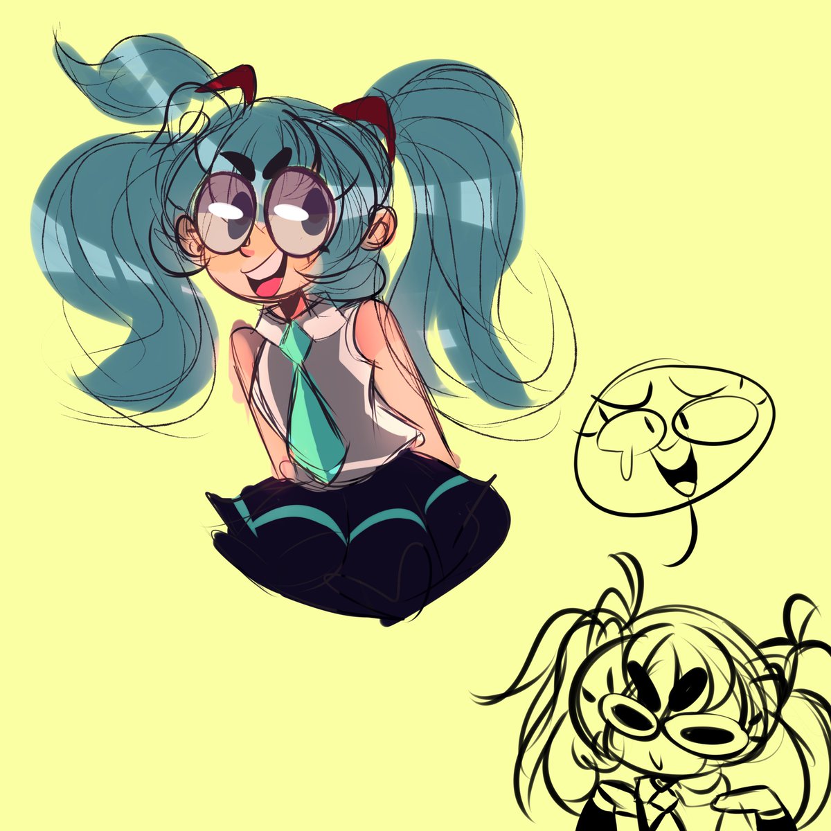 kiriechoriso's tweet photo. Estoy practicando con Miku , APRECIENLO PORFAAA ,;;

#HatsuneMiku #Miku #cartoon #cartoontwt #animetwt #VOCALOID #NoCropArt #nocroptwitter #ArtistOnTwitter #Twitter #fandom #multifandom #Musica #AnimeArt #CartoonArt #cartoons #paint https://t.co/o2M72vpptB