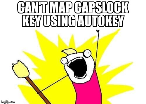 askubuntumemes's tweet image. Can't map capslock key using AutoKey askubuntu.com/questions/1340… #autokey