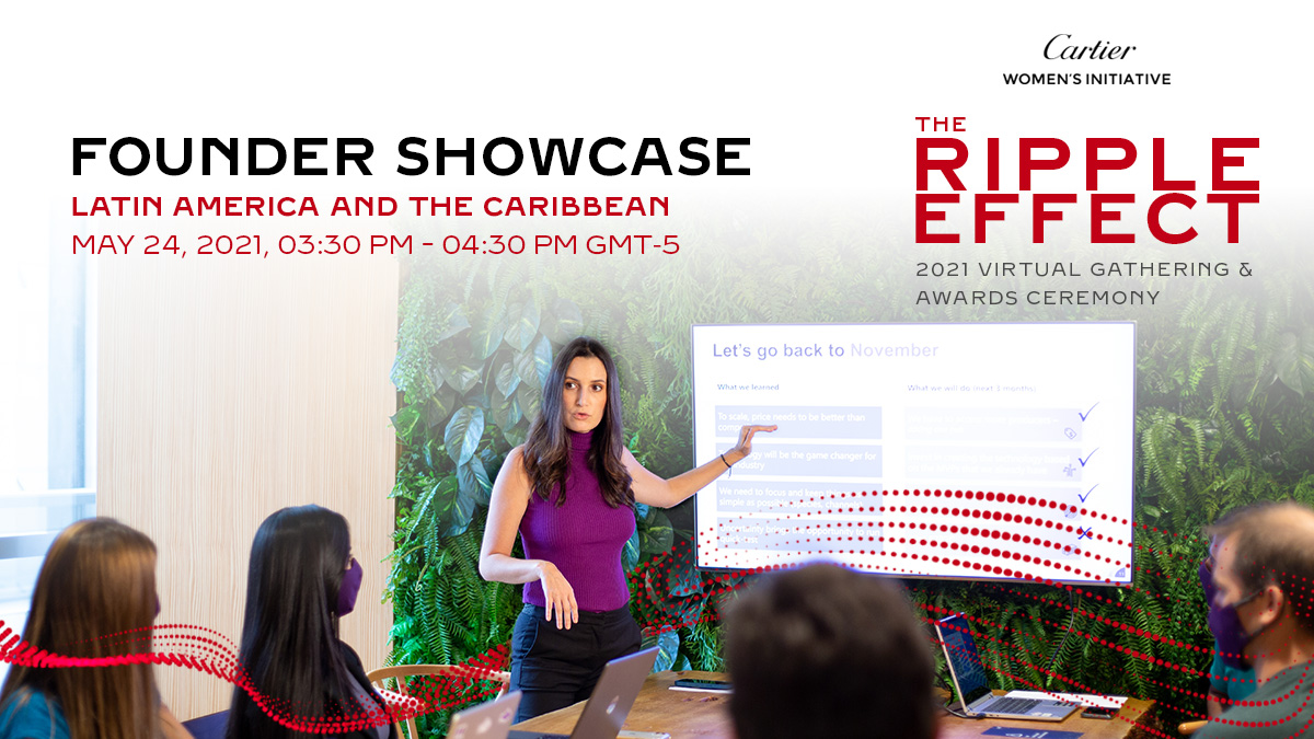 Meet our #CWI20 and #CWI21 fellows from Latin America &amp; the Caribbean at our Virtual Gathering Founder Showcase! Five outstanding women entrepreneurs will share about their work to improve financial inclusion, preserve the environment and achieve the SDGs.
bit.ly/3oIlPFb