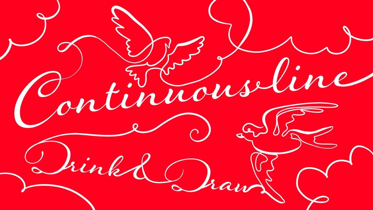 Join us for May's Continuous Line Virtual Drink &amp; Draw! - mailchi.mp/9c36459e84f5/c…