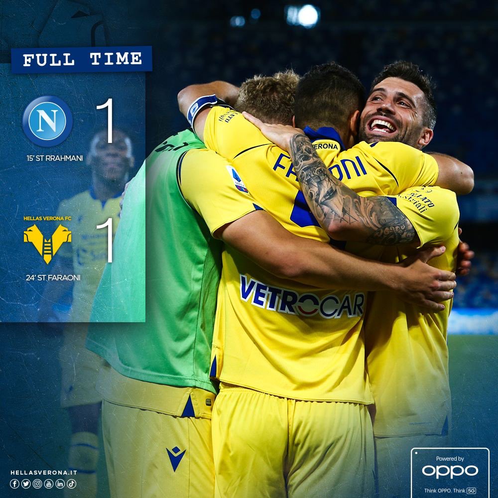 TOP 🔟 ASSICURATA 💛💙💛💙

#DaiVerona #SerieATIM #NapoliVerona #OltreILimitiConOppo