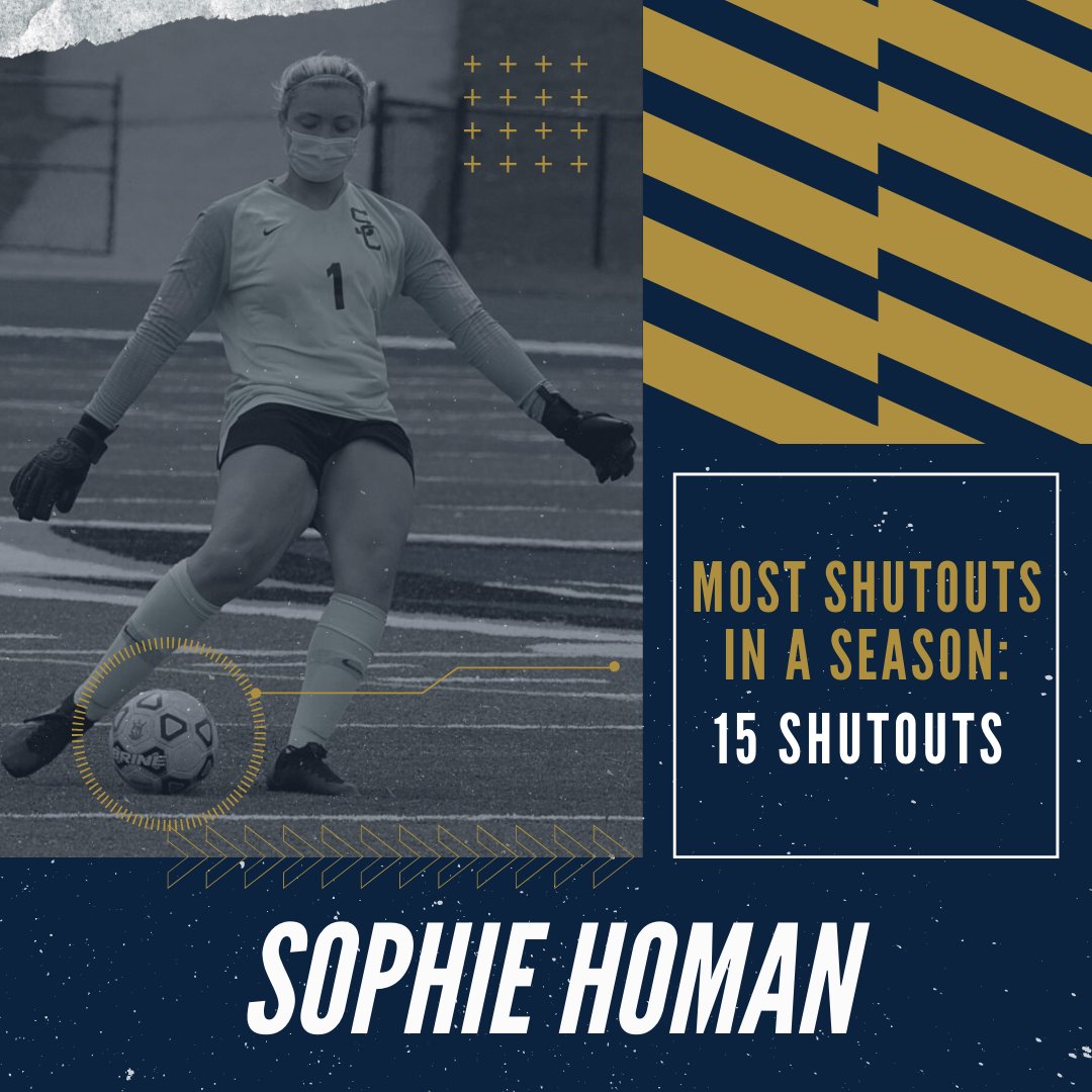 In the 6-0 shutout over St. Clair, GK Sophie Homan broke the Stoney Creek Girl's Soccer Record for Most Shutouts in a Season. 

The 16-year-old record was previously owned by 2005 GK Ashley Massey (14 Shutouts). 

Congrats Sophie! Keep up the great work!

#WeAreSCHS #GoCougars
